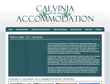 Tablet Screenshot of calvinia.co.za